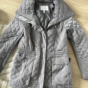 BCBGeneration gray quilted coat